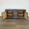 French 1940's Dark Cerused Oak Sideboard 77537