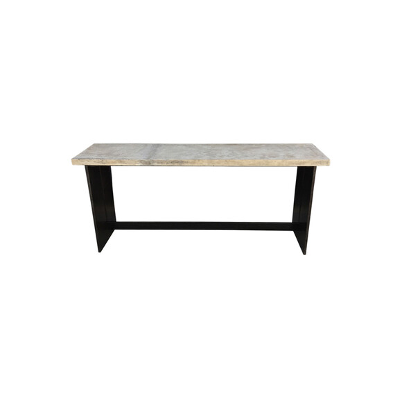 Limited Edition Stone and Steel Console 40305