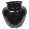 Large Black Glazed Ceramic Vessel from Central Asia 74818