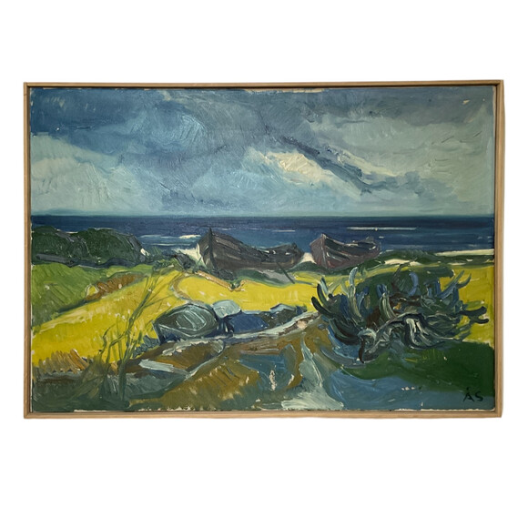 20th Century Danish Oil Painting 76692