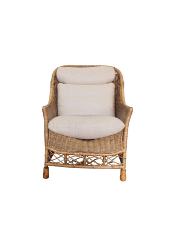 Danish Woven Rattan Arm Chair 60143