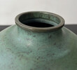 Vintage Japanese Bulbous Bronze Vase 75800