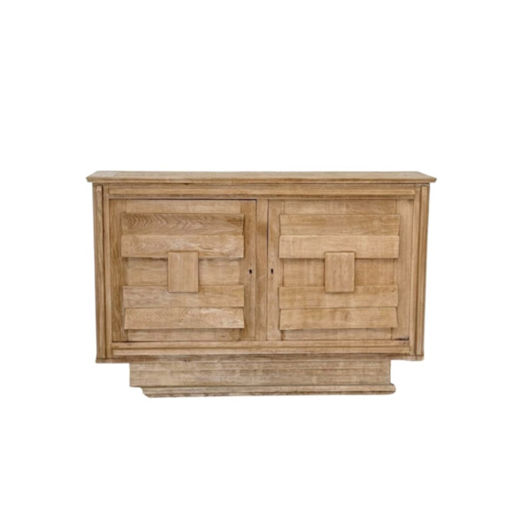 French 1940's Oak Cabinet 76725