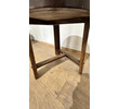 Lucca Studio Merlin Walnut and Concrete Top Side Table 58864