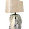 Limited Edition Antique Wood Element Table Lamp 39607