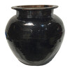 Large Black Glazed Ceramic Vessel from Central Asia 35421