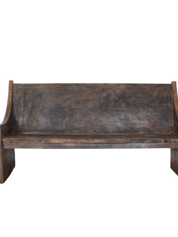 18th Century Walnut Spanish Bench 44038