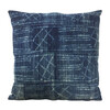 Vintage African Indigo Textile Pillow 37921