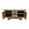 Exquisite French Mid Century Oak Buffet 35489