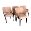 Set of (4) Lucca Studio Leather Melvin Chairs 39166