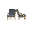 Guillerme et Chambron Oak Arm Chairs 35364
