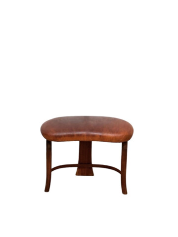 1960's Danish Leather Seat Stool 74068