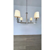 Lucca Studio James Oak and Aluminium Chandelier 63213