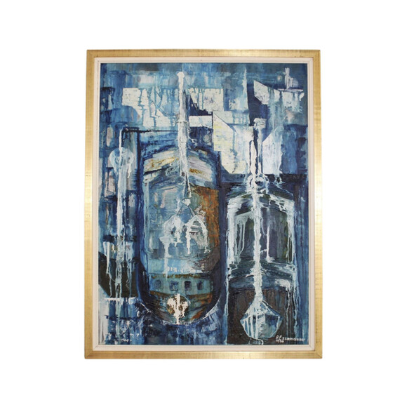 French Abstract Oil Painting 63904