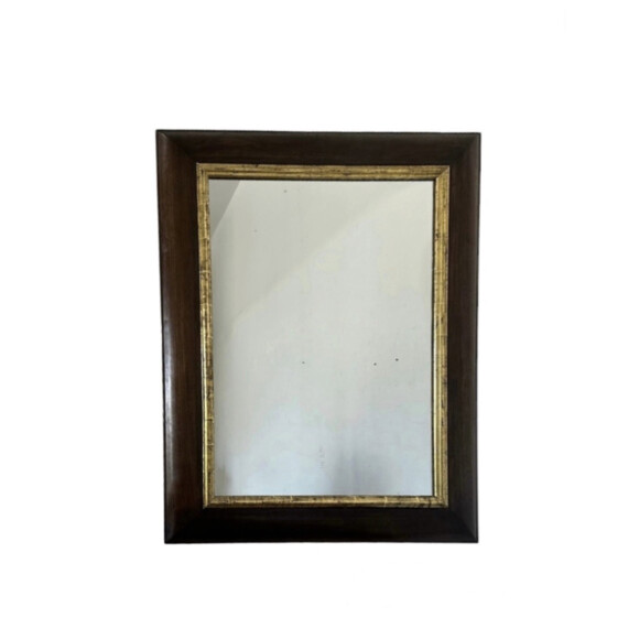 18th Century Gilt Walnut Wood Mirror 75702