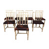Set of (8) Vintage Danish Dining Chairs 35417