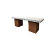 Limited Edition Corten Steel and Marble Top 35690