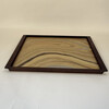 Limited Edition Walnut Tray with Vintage Italian Marbleized Paper 76103