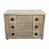 Exceptional French 1940's Oak Commode 36837