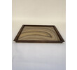 Limited Edition Walnut Tray with Vintage Italian Marbleized Paper 75811