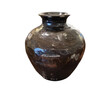 Large Black Glazed Ceramic Vessel from Central Asia 77059