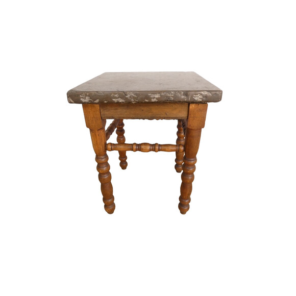 French Oak Side Table 47216