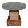 French Oak Side Table 43405
