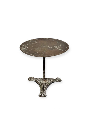 19th Century French Iron Side Table 56486