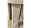 Lucca Studio Miles Oak and Bronze Side Table 58218