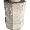 Limited Edition Wood and Cement Side Table 40664
