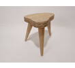 Vintage French Wooden Stool 48955