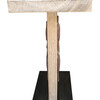 Limited Edition Oak and Ceramic Element Side Table 36147