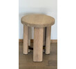 Lucca Studio Miles Oak and Bronze Side Table 75574