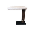 Limited Edition Industrial Iron Element and Oak Side Table 33762