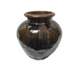 Large Black Glazed Ceramic Vessel from Central Asia 42643