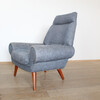 Single Danish Mid Century Arm Chair 74915