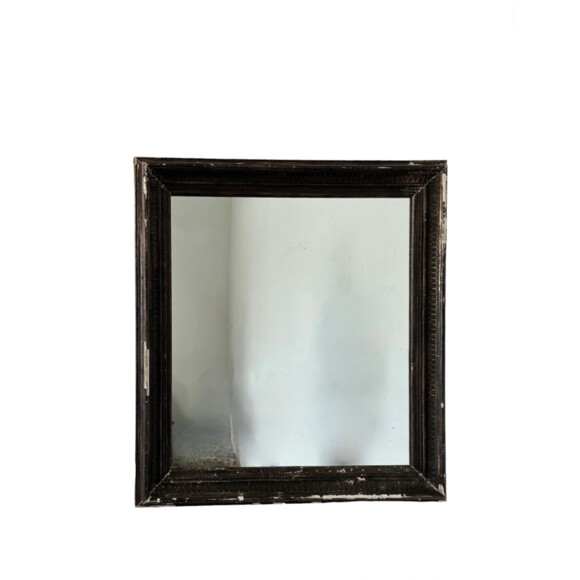 19th Century French Ebonized Mirror 76290