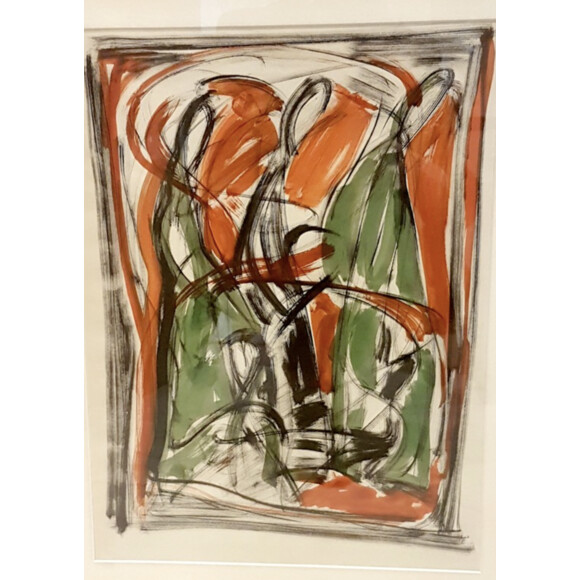 1960's Abstract Painting 65505
