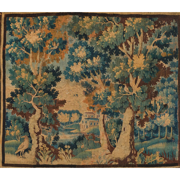 Large 19th Century Flemish Tapestry 78621