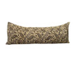 Vintage Persian Hand-Blocked Textile Large Lumbar Pillow 27731