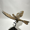 19th Century Stone Bird on Iron Stand 74857