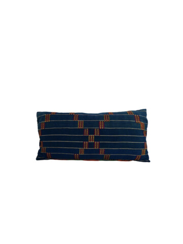 19th Century African Indigo Textile Pillow 70320