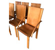 Set of (8) Matteo Grassi Leather Dining Chairs 35392