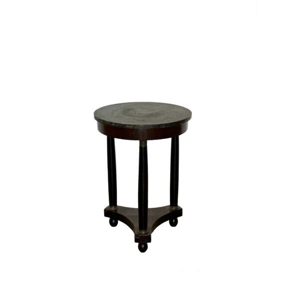 French Empire Side Table with Marble Top 75543