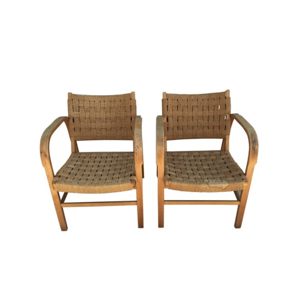 Pair of Mid Century Danish Armchairs  75277