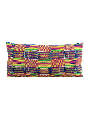 19th Century African Indigo Textile Pillow 30018