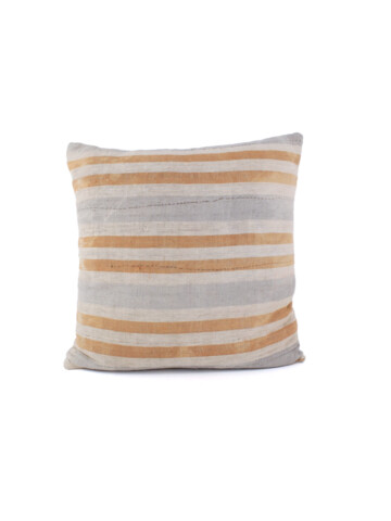 Vintage Striped Linen Pillow 48627