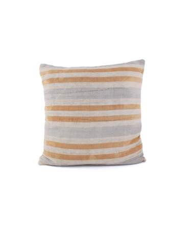 Vintage Striped Linen Pillow 48627