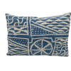 Vintage African Textile Pillow 55666