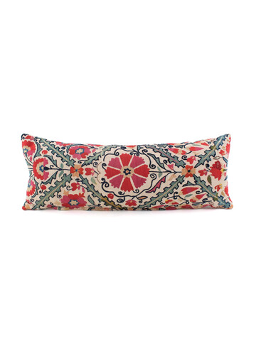 18th Century Turkish Suzani Embroidery Pillow 45898